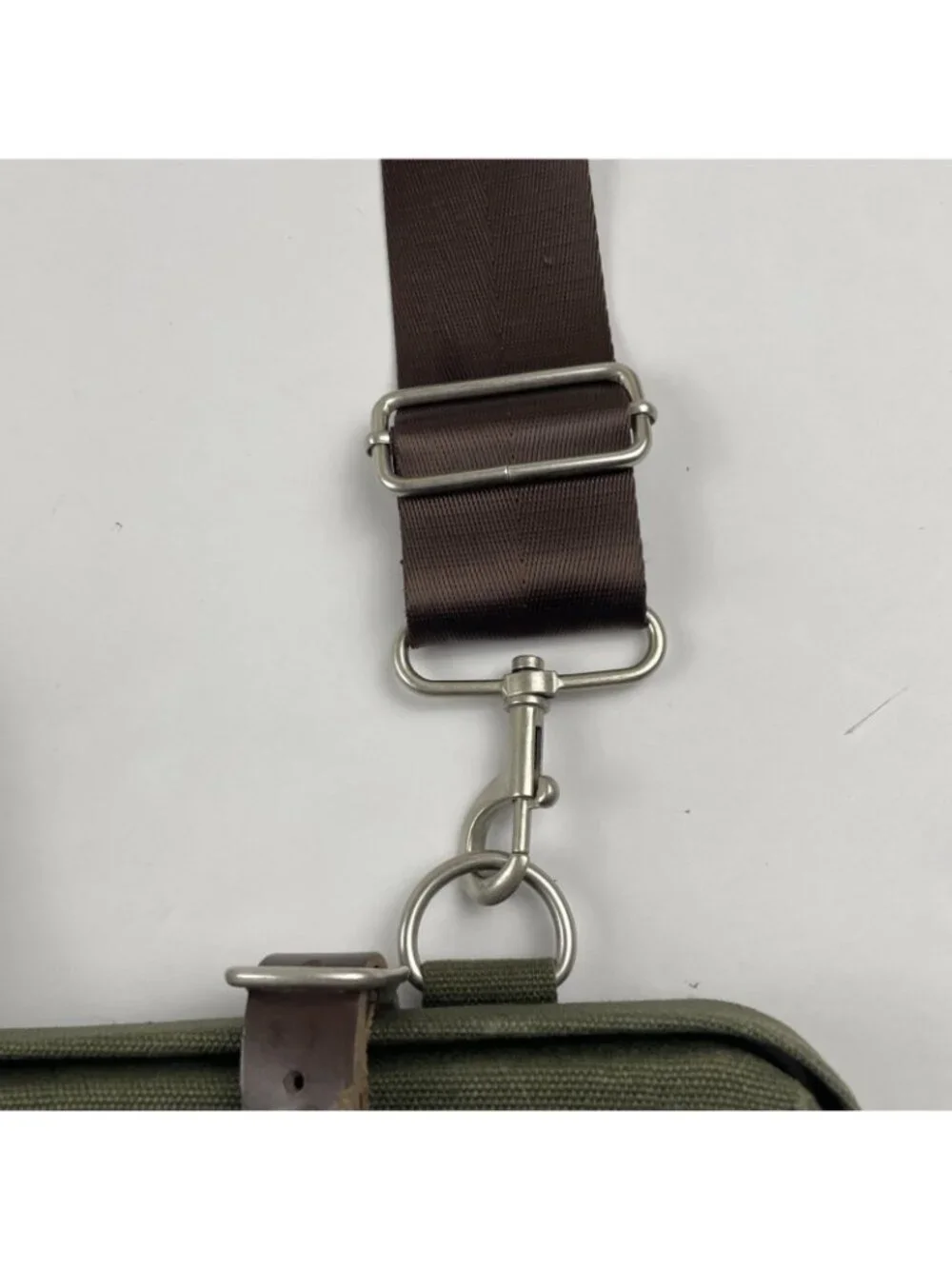 Line Of Trade No. 0312 Canvas Weekender Bag Gray Shoulder Duffle Carry On Bag